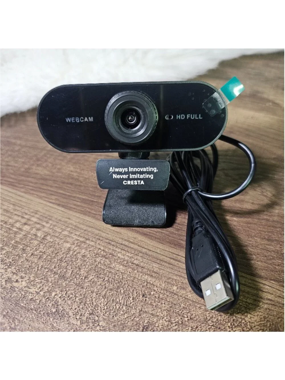 Full HD USB-A Webcam Web Digital Camera with Adjustable Foot